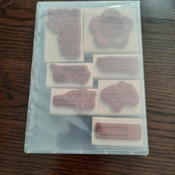 Stampin' Up! Seasonal Wood Mounted Stamps - Picture 3 of 3